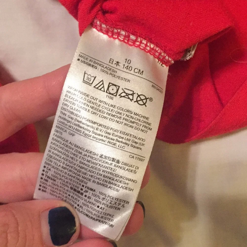 Gap Kids Pajama Top Size 10